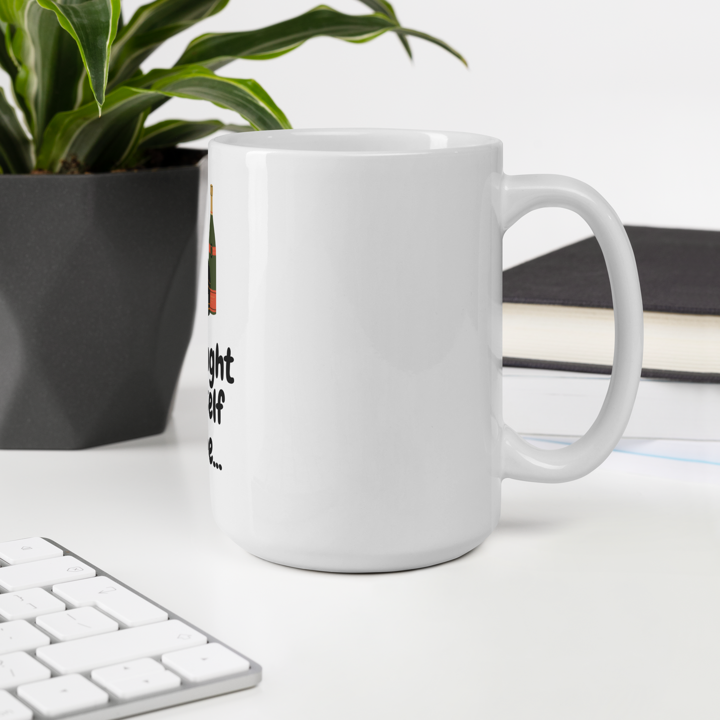 I bought myself wine mug (available in 2 sizes)
